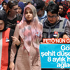 Şehidin hamile eşi Seda Kiremitçi duygulandırdı