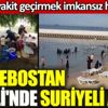 ﻿Caddebostan Sahili'nde mülteci akını