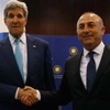 Çavuşoğlu Kerry ile görüştü