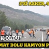 Mühimmat yüklü kamyon patladı, 4 yaralı Mühimmat yüklü kamyon patladı, 4 yaralı