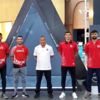 Atletizm kafilesi koronavirüs tedbirleriyle Belarus ...