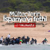 İspanya plajlarına ulaşan göçmenler
