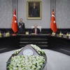 MGK Salonu'nda dikkat çeken ayrıntı
