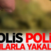 Polisin aracından esrar çıktı!