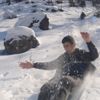 Beytüşşebap'ta çocukların bidonla kayak keyfi Beytüşşebap'ta çocukların bidonla kayak keyfi