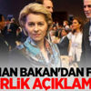 Alman Bakan'dan flaş İncirlik açıklaması! Alman Bakan'dan flaş İncirlik açıklaması!