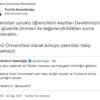İnönü Üniversitesi 'Taliban öğrenci' açıklaması