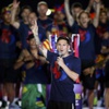 Barça şampiyonluğu doyasıya kutladı Barça şampiyonluğu doyasıya kutladı