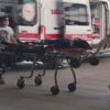 Tarım işçilerini taşıyan minibüs devrildi Tarım işçilerini taşıyan minibüs devrildi