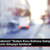 Bakan Pakdemirli "Gıdanı Koru-Sofrana Sahip Çık" kampanyasını ...