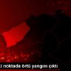 Rize de iki noktada örtü yangını çıktı Rize de iki noktada örtü yangını çıktı
