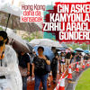 Çin askerleri Hong Kong'da Çin askerleri Hong Kong'da