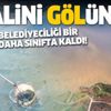 Küçükçekmece Gölü'nde suyun rengi siyahlaştı: Vatandaşlar CHP'li İBB'ye isyan etti
