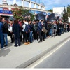 Vodafone Arena'da bilet kuyruğu