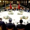Cumhurbaşkanı Erdoğan, Sancar onuruna akşam yemeği verdi Cumhurbaşkanı Erdoğan, Sancar onuruna akşam yemeği verdi