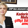 CHP'den karakterli ekonomi stratejisi