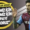 Trabzonspor kaptanı Jose Sosa, Alanya maçı öncesi iddialı konuştu! "Ailemiz için şehrimiz için kupayı istiyoruz"