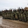 Ant içen komandolar Afrin'e hareket etti