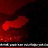 İftar için ekmek yaparkan odunluğu yaktılar İftar için ekmek yaparkan odunluğu yaktılar