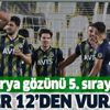 Fenerbahçe ligde gözünü 5. sıraya dikti Fenerbahçe ligde gözünü 5. sıraya dikti