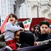 Hollanda'da AB'ye protesto: Hiçbir insan kaçak değildir