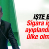 Erdoğan: Sigara içenin ayıplandığı ülke olmalıyız Erdoğan: Sigara içenin ayıplandığı ülke olmalıyız
