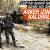 TSK'da izinler kaldırıldı TSK'da izinler kaldırıldı