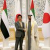 Japonya Başbakanı, Abu Dabi Veliaht Prensi ile görüştü Japonya Başbakanı, Abu Dabi Veliaht Prensi ile görüştü