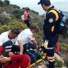 Yaralanan dağcıyı AFAD kurtardı Yaralanan dağcıyı AFAD kurtardı