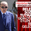 Cumhurbaşkanı Erdoğan'dan vatandaşa kentsel dönüşüm mesajı