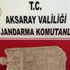Aksaray'da tarihi eser niteliğindeki mezar taşını satmaya çalışan şahıs yakalandı