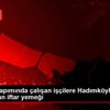 Hastane yapımında çalışan işçilere Hadımköylü kadınlardan ...