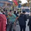 Otobüs durağa daldı! Yaralılar var