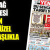 Yeniçağ Gazetesi bugün bu başlıkla çıktı Yeniçağ Gazetesi bugün bu başlıkla çıktı