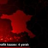 Sivas ta trafik kazası: 4 yaralı Sivas ta trafik kazası: 4 yaralı