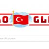 Google'dan Cumhuriyet Bayramı doodle'ı