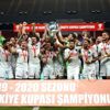Trabzonspor kupasını aldı