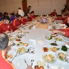 Galatasaray'da derbi öncesi moral yemeği Galatasaray'da derbi öncesi moral yemeği
