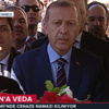 Erdoğan Kayahan'ın cenazesinde Erdoğan Kayahan'ın cenazesinde