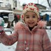 Karın keyfini en çok çocuklar çıkardı Karın keyfini en çok çocuklar çıkardı