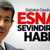 Başbakan Davutoğlu'dan Esnafı Sevindirecek Haber