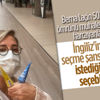 Berna Laçin koronavirüs aşısı oldu Berna Laçin koronavirüs aşısı oldu
