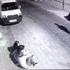 Taciz şüphelisini yalın ayak koşarak yakaladı