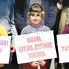 Urla’da taş eylemi