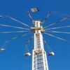 Fırtına lunapark eğlencesini kâbusa çevirdi Fırtına lunapark eğlencesini kâbusa çevirdi