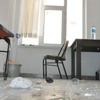 Zarar gören HDP binası gazetecilere gösterildi Zarar gören HDP binası gazetecilere gösterildi