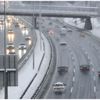 İstanbul trafiğinde kar sakinliği İstanbul trafiğinde kar sakinliği
