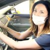 Demet Şener trafiğe takıldı