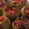 Fırında Etli Biber Dolma
