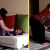Anneden öz çocuklarına işkence